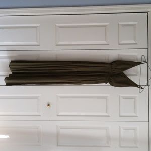 LuLu's Olive green maxi dress